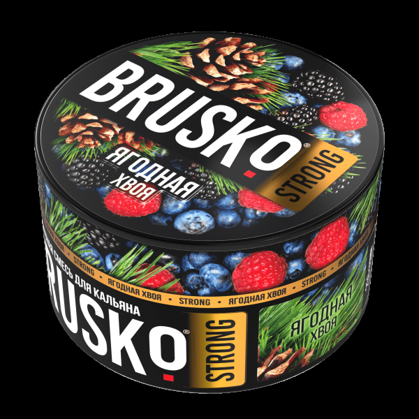 Смесь Brusko Strong ягодная хвоя  250 гр в Новосибирске