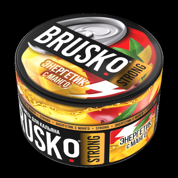 Смесь Brusko Strong энергетик с манго  250 гр в Новосибирске