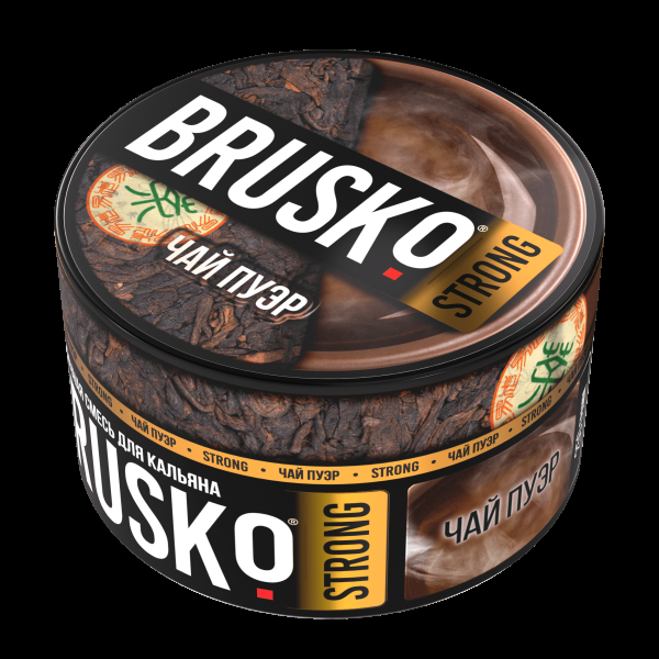 Смесь Brusko Strong чай пуэр  250 гр в Новосибирске