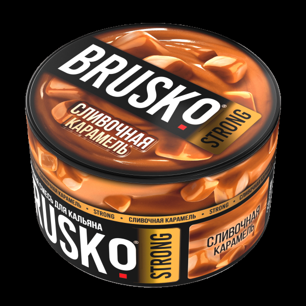 Смесь Brusko Strong сливочная карамель  250 гр в Новосибирске