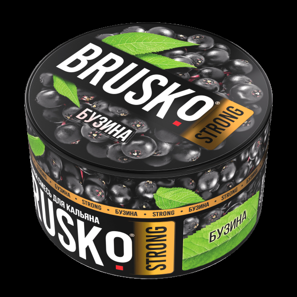 Смесь Brusko Strong бузина  250 гр в Новосибирске