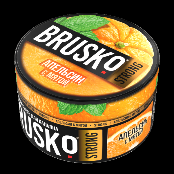 Смесь Brusko Strong апельсин с мятой  250 гр в Новосибирске