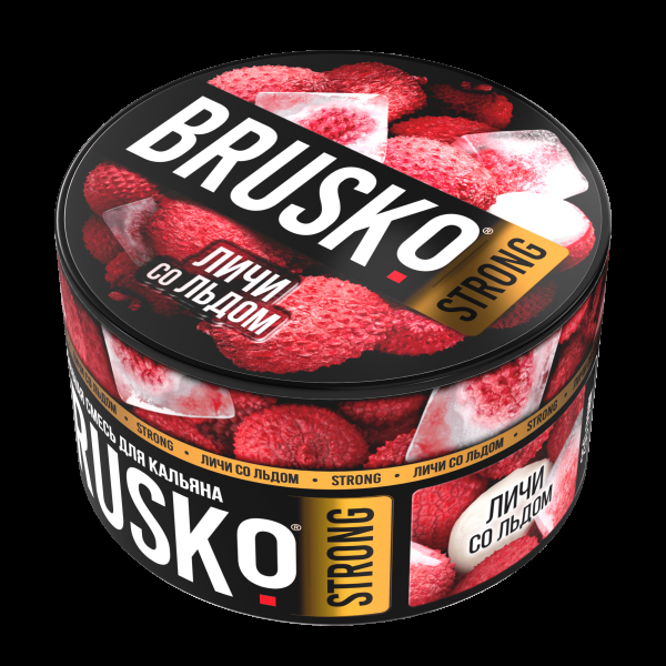 Смесь Brusko Strong личи со льдом  250 гр в Новосибирске
