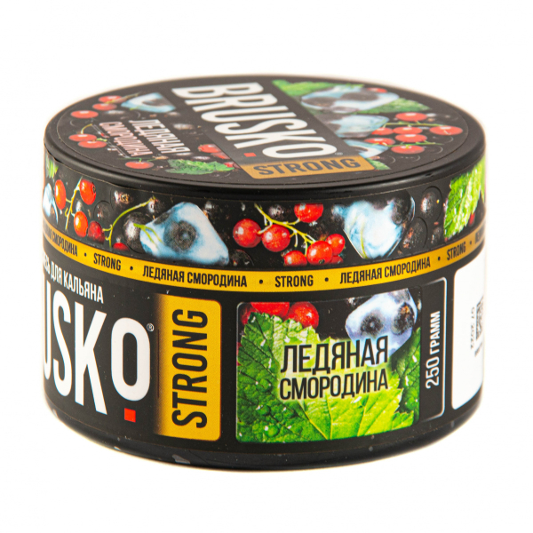 Смесь Brusko Strong ледяная смородина  250 гр в Новосибирске