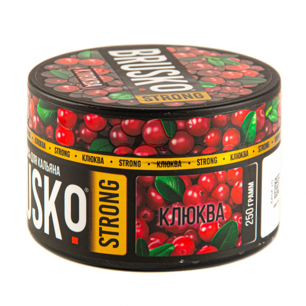 Смесь Brusko Strong клюква  250 гр в Новосибирске