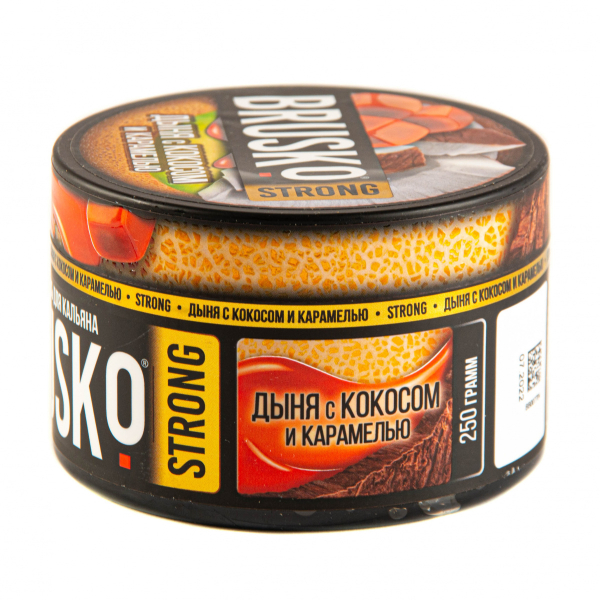 Смесь Brusko Strong дыня с кокосом и карамелью  250 гр в Новосибирске