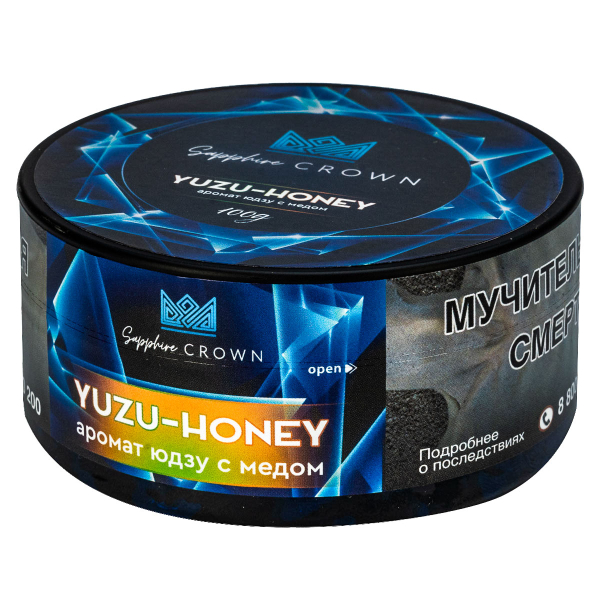 Табак Sapphire Crown Yuzu-honey  100 грамм в Новосибирске