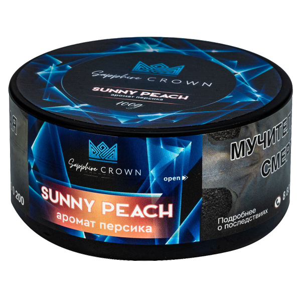 Табак Sapphire Crown Sunny Peach  100 грамм в Новосибирске