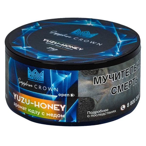 Табак Sapphire Crown Yuzu-honey  25 грамм в Новосибирске