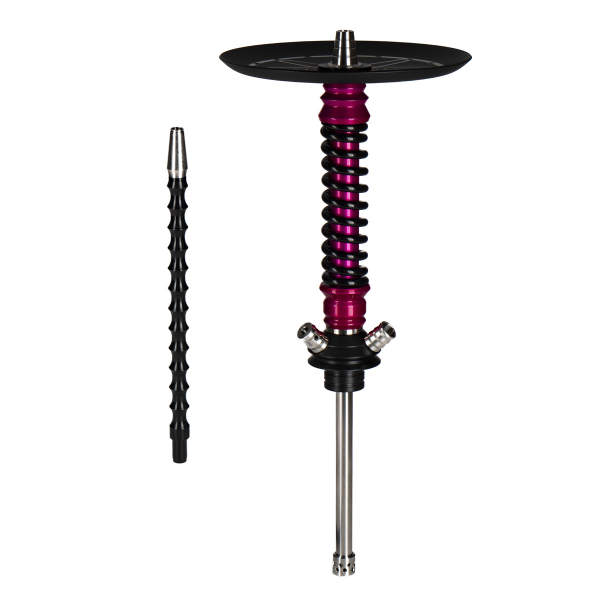 Кальян Mamay Customs Coilovers Mini розовый лак черный   в Новосибирске