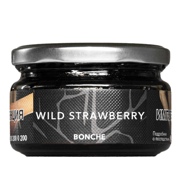 Табак Bonche Wild Strawberry  120 грамм в Новосибирске