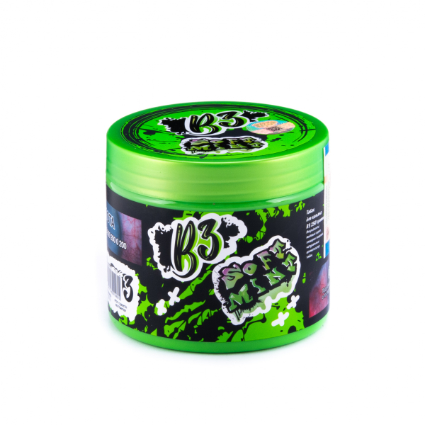 Табак B3 Soft Mint  250 грамм в Новосибирске