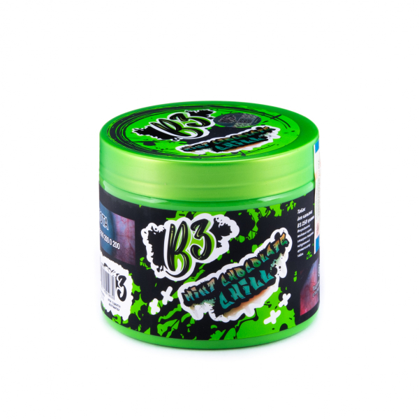 Табак B3 Mint Chocolate Chill  250 грамм в Новосибирске