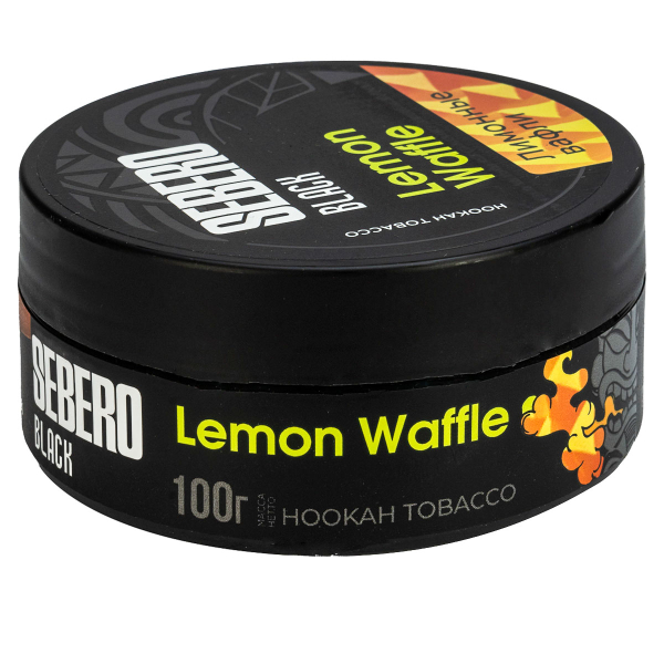 Табак Sebero Black Lemon Waffle  100 грамм в Новосибирске