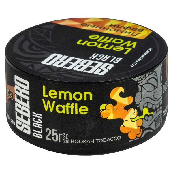 Табак Sebero Black Lemon Waffle  25 грамм в Новосибирске
