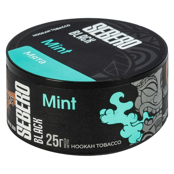 Табак Sebero Black Mint  25 грамм в Новосибирске