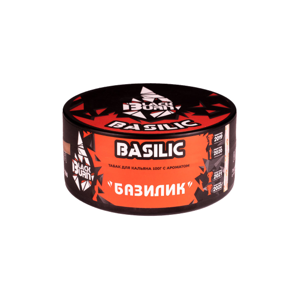 Табак Burn Black Basilik  100 грамм в Новосибирске