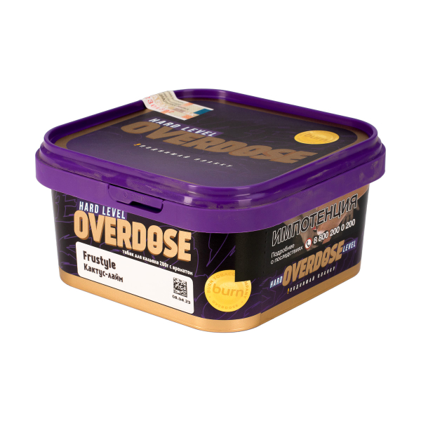 Табак Overdose Frustyle  200 грамм в Новосибирске