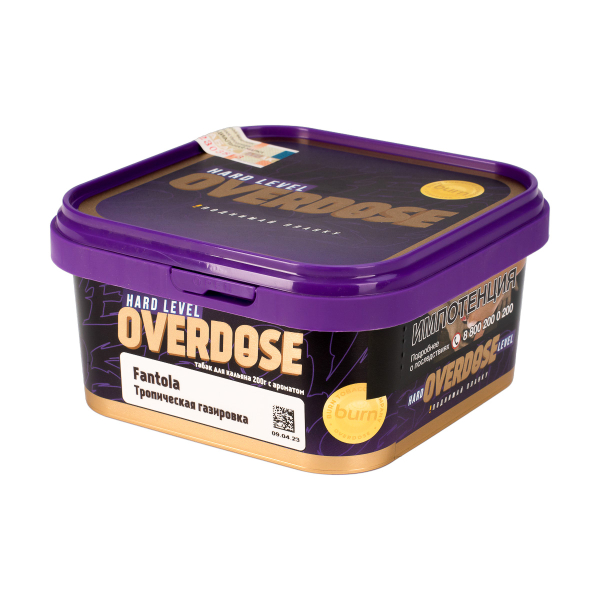 Табак Overdose Fantola  200 грамм в Новосибирске
