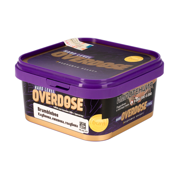 Табак Overdose Brumblebee  200 грамм в Новосибирске