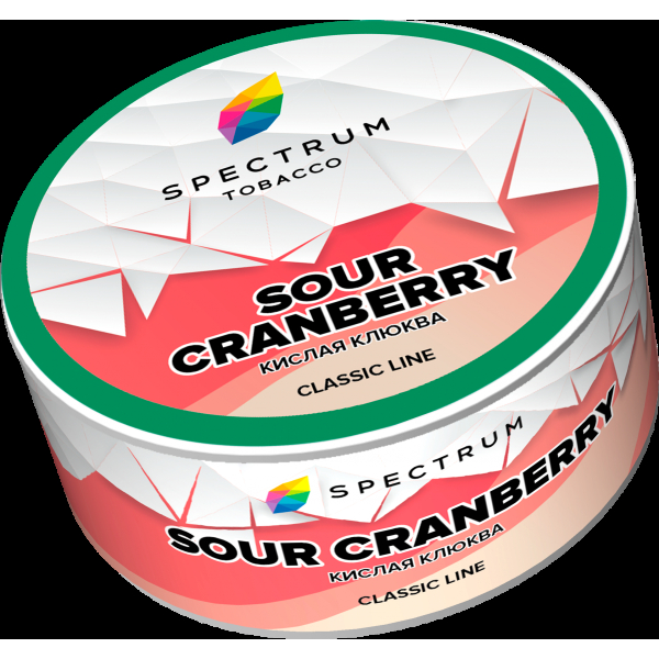 Табак Spectrum Sour cranberry  25 грамм в Новосибирске