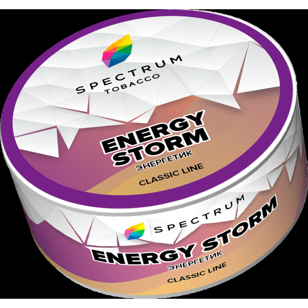 Табак Spectrum Energy storm  25 грамм в Новосибирске