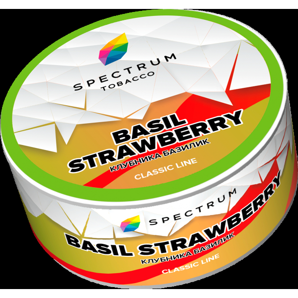 Табак Spectrum Basil strawberry  25 грамм в Новосибирске