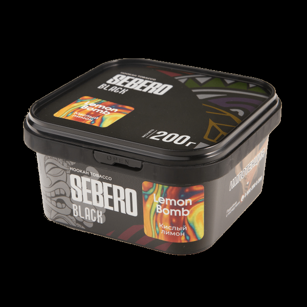 Табак Sebero Black Lemon Bomb  200 грамм в Новосибирске