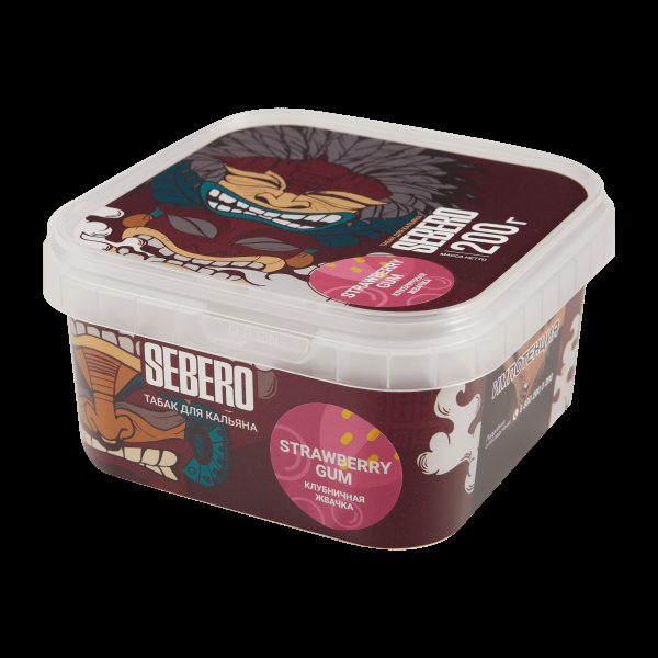 Табак Sebero Strawberry gum  200 грамм в Новосибирске