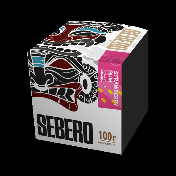 Табак Sebero Strawberry gum  100 грамм в Новосибирске