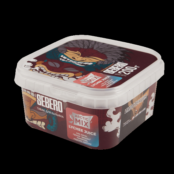 Табак Sebero Arctic Mix Lychee juice  200 грамм в Новосибирске