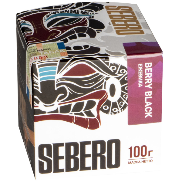 Табак Sebero Berry Black  100 грамм в Новосибирске