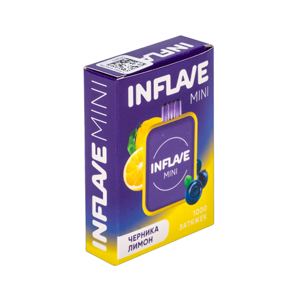 Inflave Mini Черника Лимон (1000 Затяжек) в Новосибирске