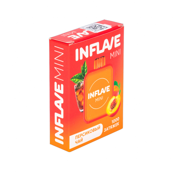 Inflave Mini Персиковый Чай (1000 Затяжек) в Новосибирске
