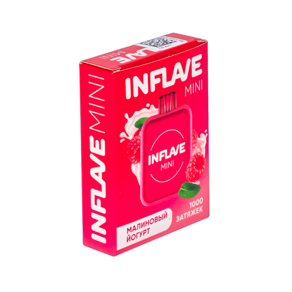 Inflave Mini Малиновый Йогурт (1000 Затяжек) в Новосибирске