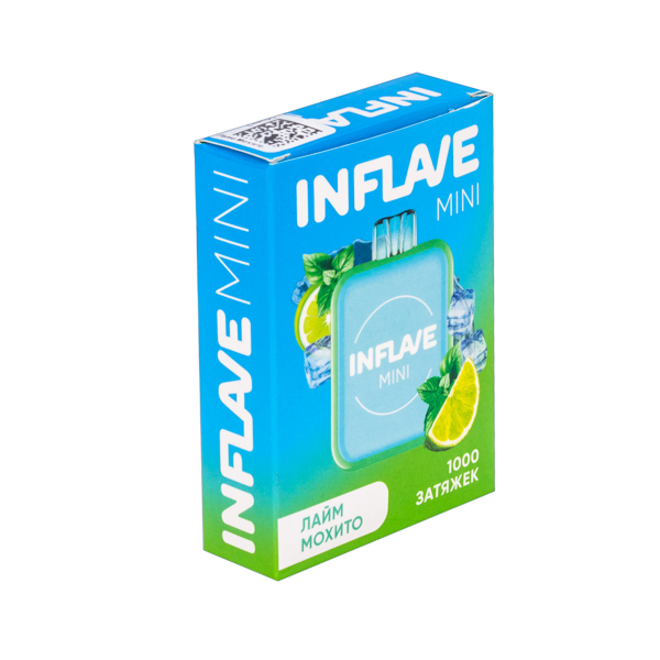 Inflave Mini Лайм Мохито (1000 Затяжек) в Новосибирске