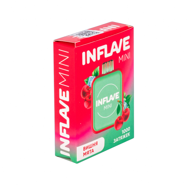 Inflave Mini Вишня Мята (1000 Затяжек) в Новосибирске