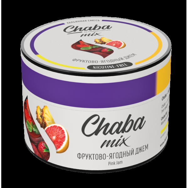Chaba Фруктово-Ягодный Джем Nicotine Free 50 Г в Новосибирске
