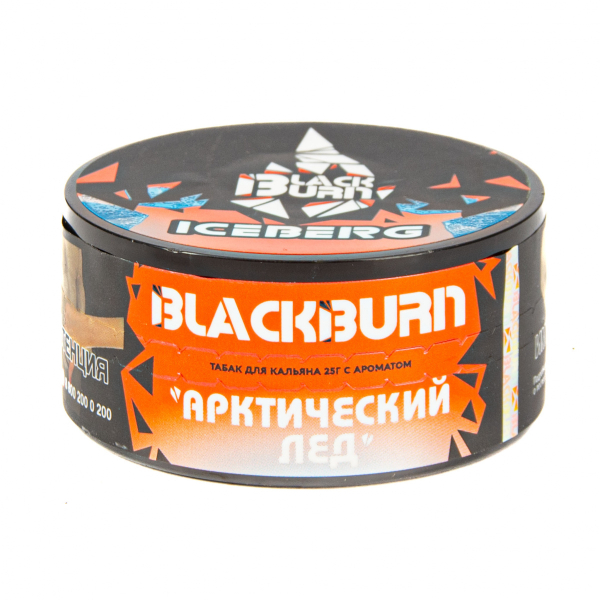 Табак Burn Black Iceberg  25 грамм в Новосибирске