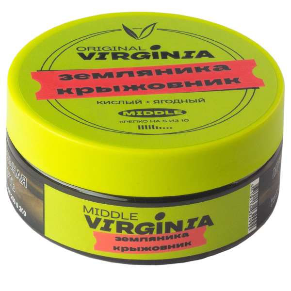 Табак Original Virginia Middle Земляника Крыжовник  100 грамм в Новосибирске