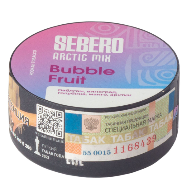 Табак Sebero Arctic Mix Bubble Fruit  25 грамм в Новосибирске