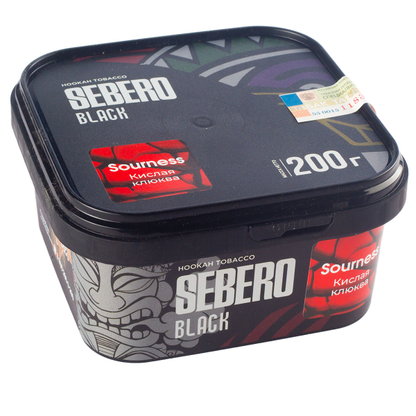 Табак Sebero Black Sourness  200 грамм в Новосибирске