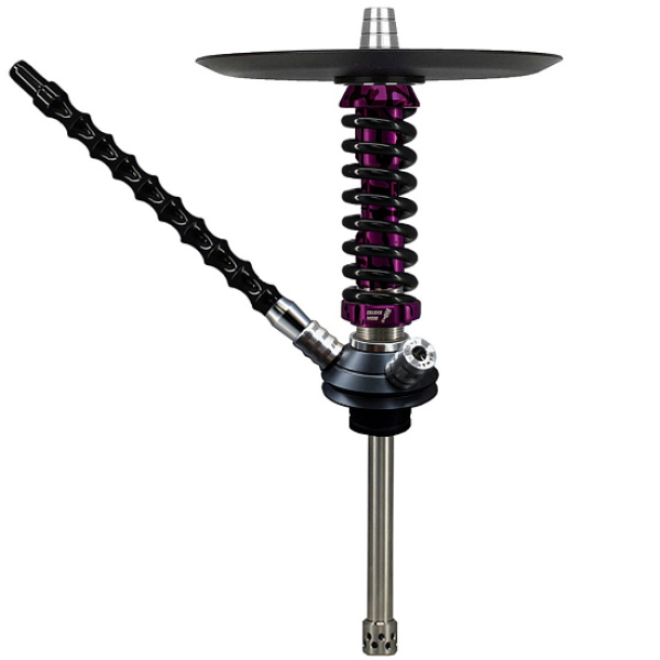 Кальян Mamay Custom Coilovers Micro Пурпурный Сплеш Черный  в Новосибирске