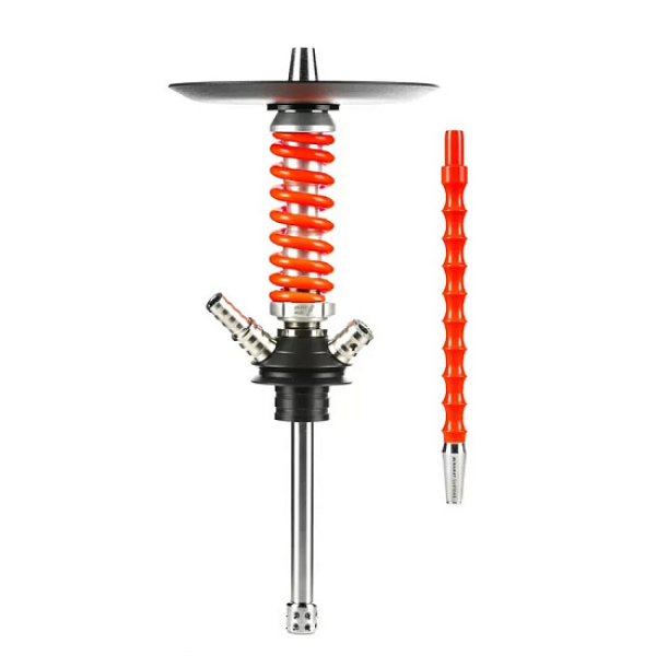 Кальян Mamay Custom Coilovers Micro Хром-Оранжевый  в Новосибирске
