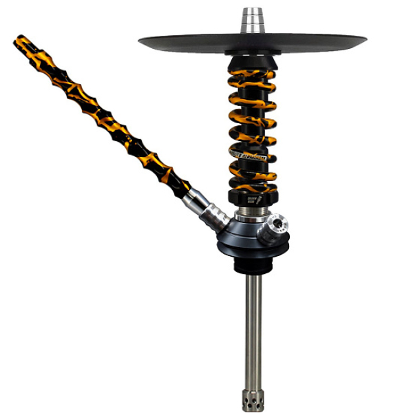 Кальян Mamay Custom Coilovers Micro Черный-Gold Сплеш  в Новосибирске