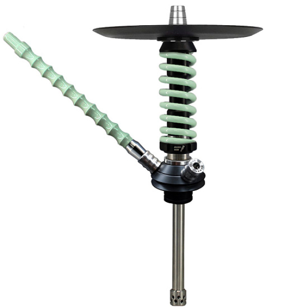 Кальян Mamay Custom Coilovers Micro Черный-Мята  в Новосибирске