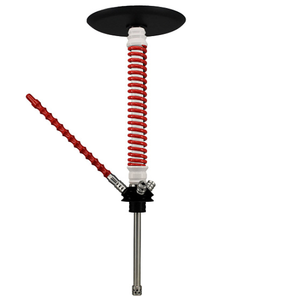 Кальян Mamay Custom V3 №12 Coilovers Белый-Красный  в Новосибирске