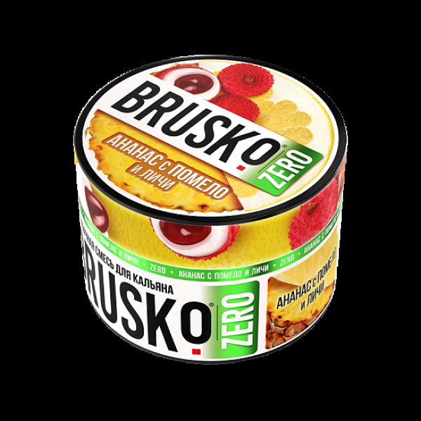 Смесь Brusko Ананас С Помело И Личи (Zero)  50 гр в Новосибирске