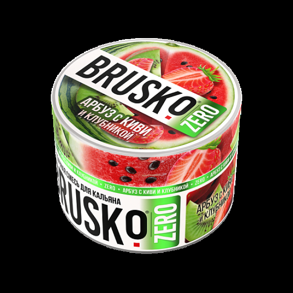 Смесь Brusko Арбуз С Киви И Клубникой (Zero)  50 гр в Новосибирске