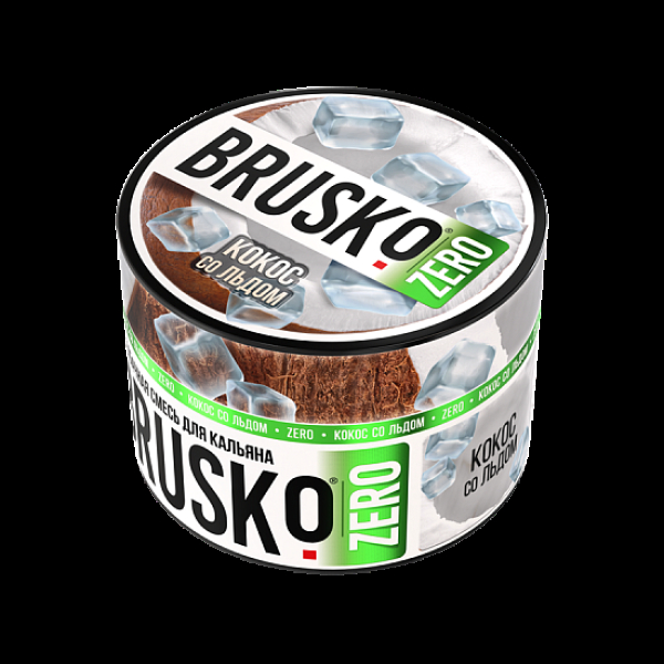 Смесь Brusko Кокос Со Льдом (Zero)  50 гр в Новосибирске